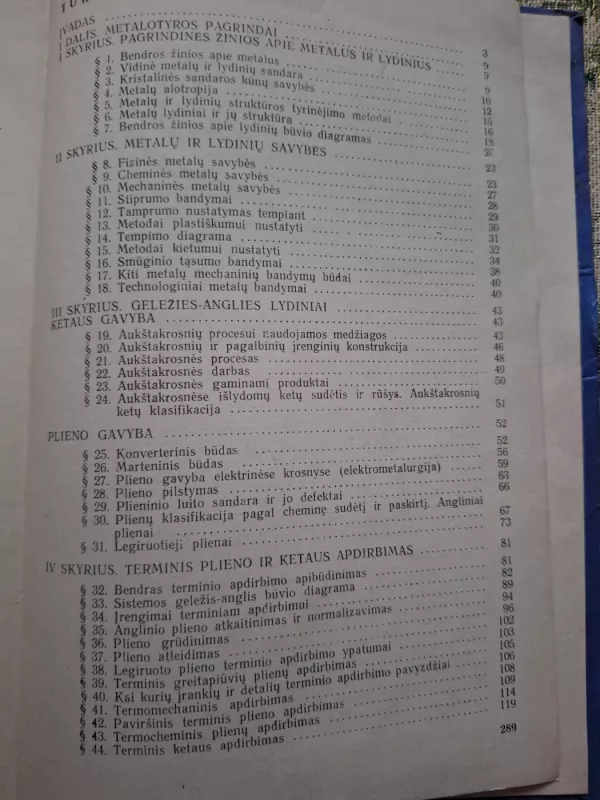 Metalų technologija - Autorių Kolektyvas, knyga 5