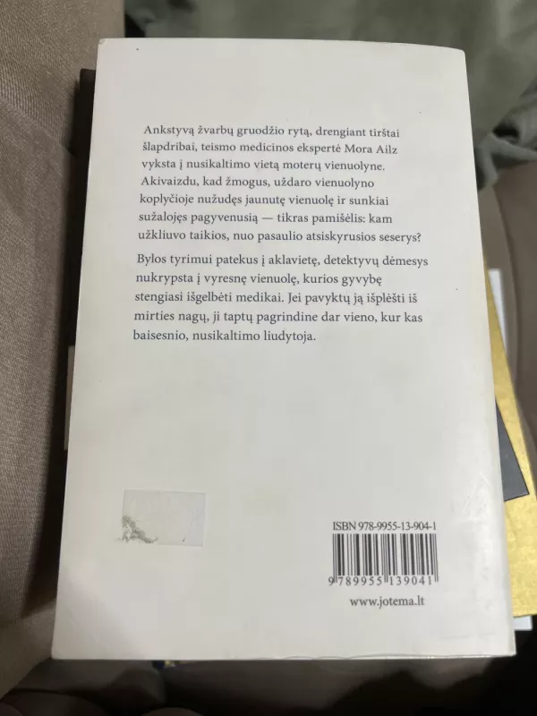 Nusidėjėlė - Tess Gerritsen, knyga 3