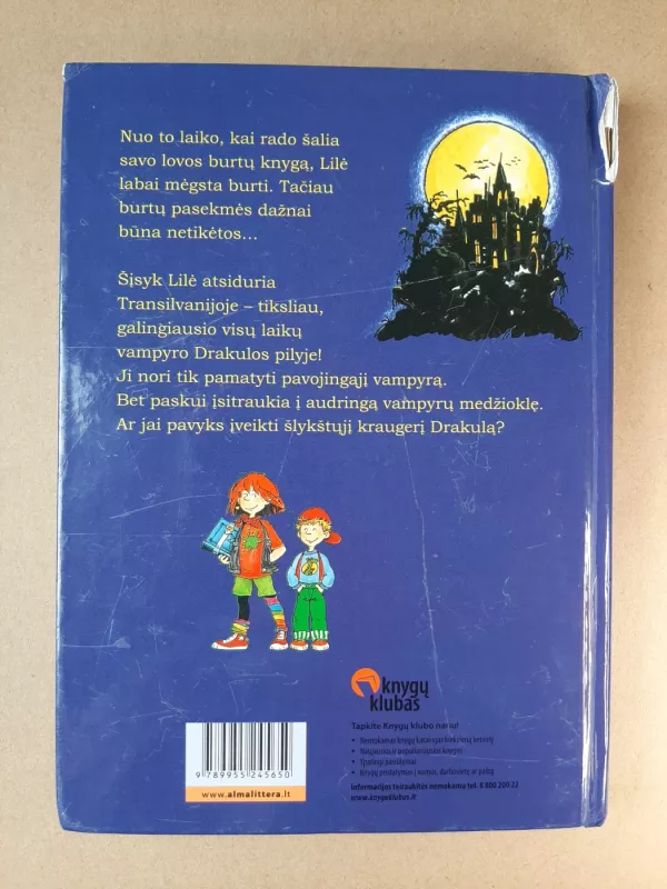 Ragana Lilė Drakulos pilyje - Knister, knyga 3