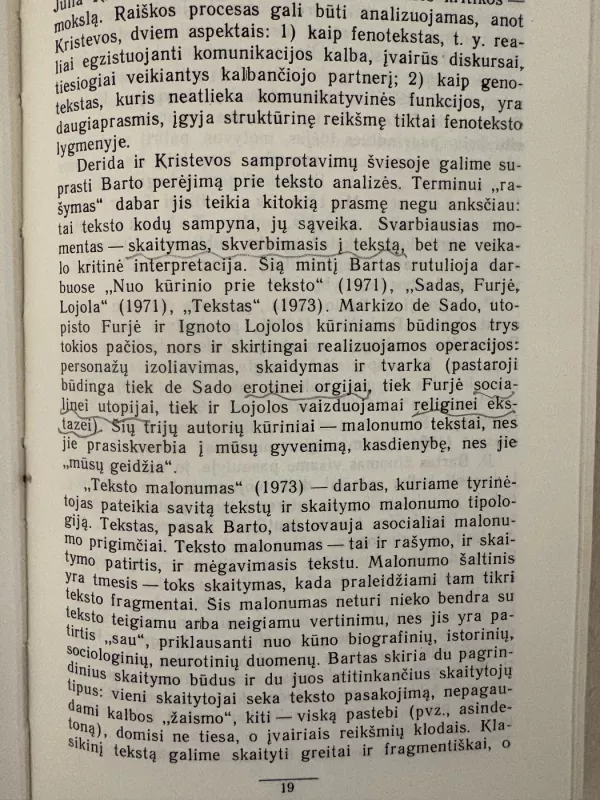 Teksto malonumas - Rolanas Bartas, knyga 4