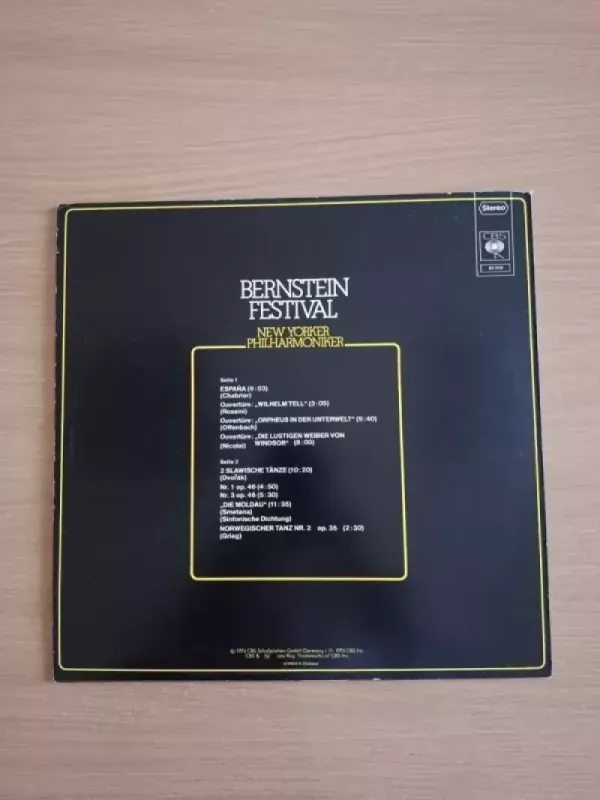 Bernstein Festival - Bernstein Festival, plokštelė 3