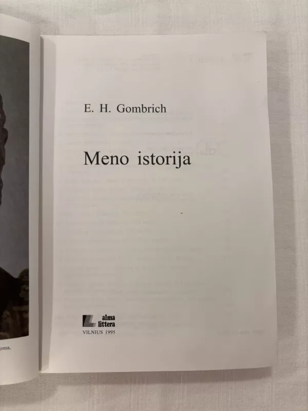 Meno istorija - Ernst H. Gombrich, knyga 3