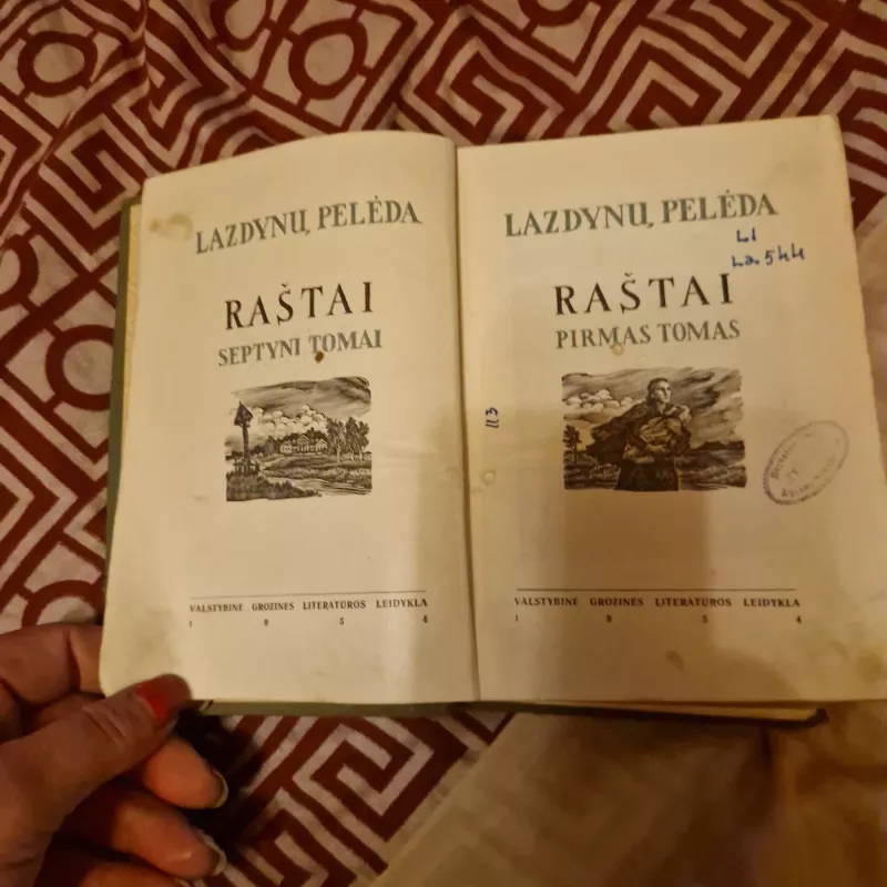 Lazdynų Pelėda. Raštai 4,5,6,7 tomai. - M. Lastauskienė - Lazdynų Pelėda, knyga 2