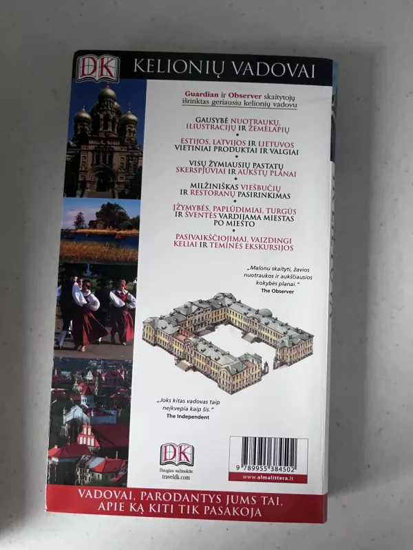 Estija, Latvija ir Lietuva. DK kelionių vadovai - Autorių grupė, knyga 3