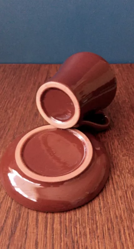 Puodeliai su lėkštute, 120ml, 2vnt. - , namai ir interjeras 6