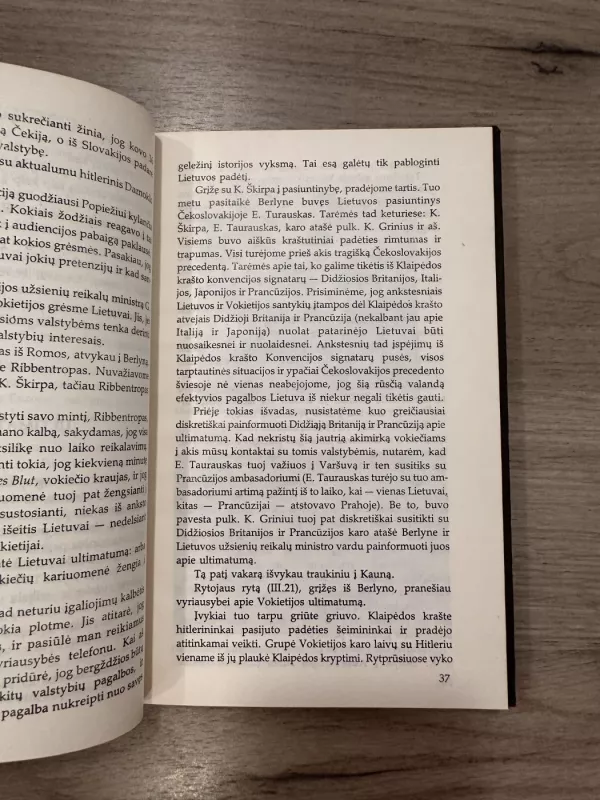 Atsiminimai - Juozas Urbšys, knyga 4