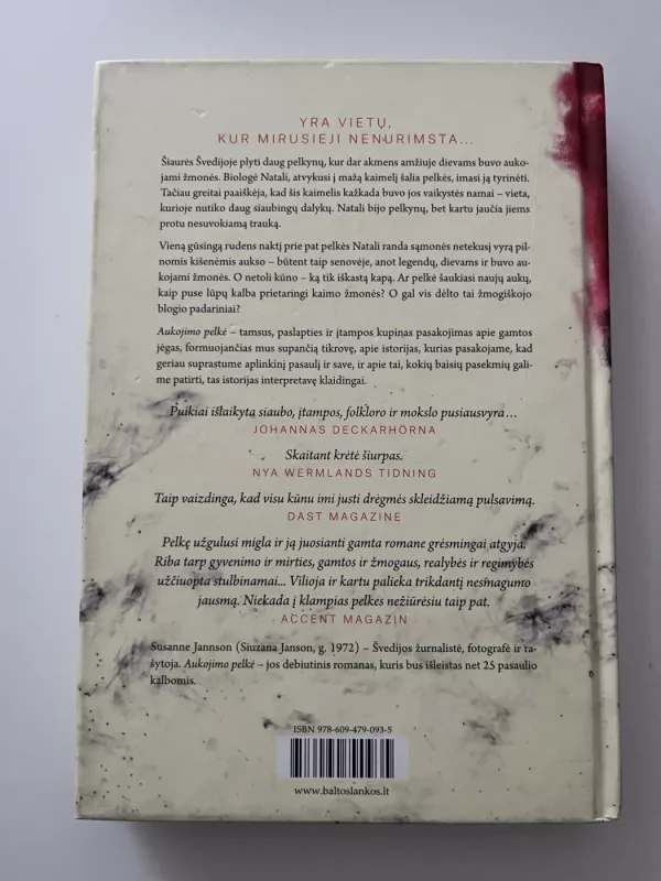 Aukojimo pelkė - Susanne Jansson, knyga 3