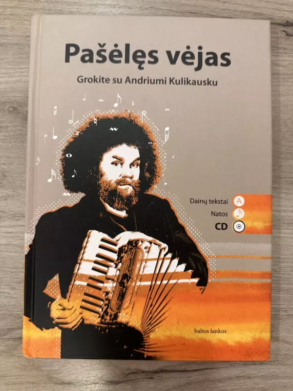 Pašėlęs vėjas (be CD) - Andrius Kulikauskas, knyga 2