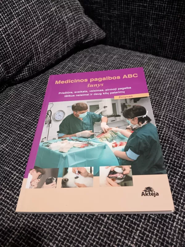 Medicinos pagalbos ABC: šunys - Rob Doolaard, knyga 2