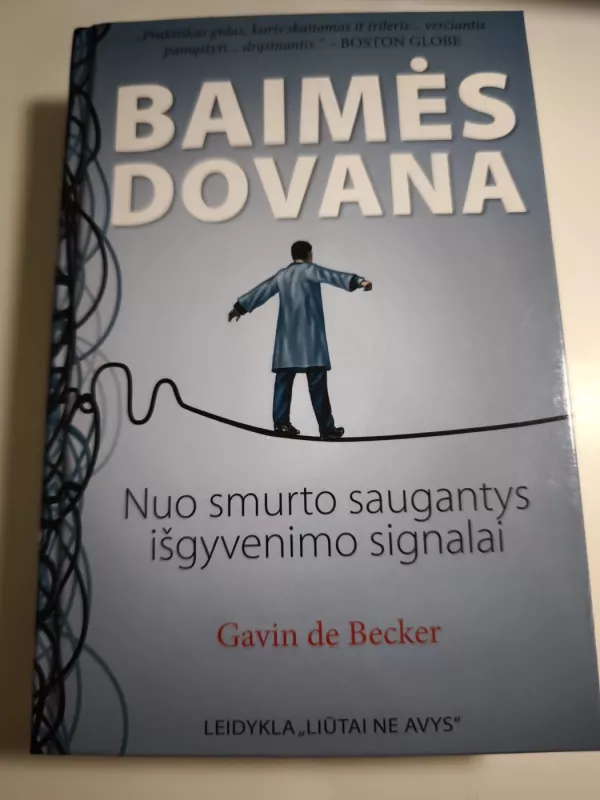 Baimės dovana - Gavin de Becker, knyga 2