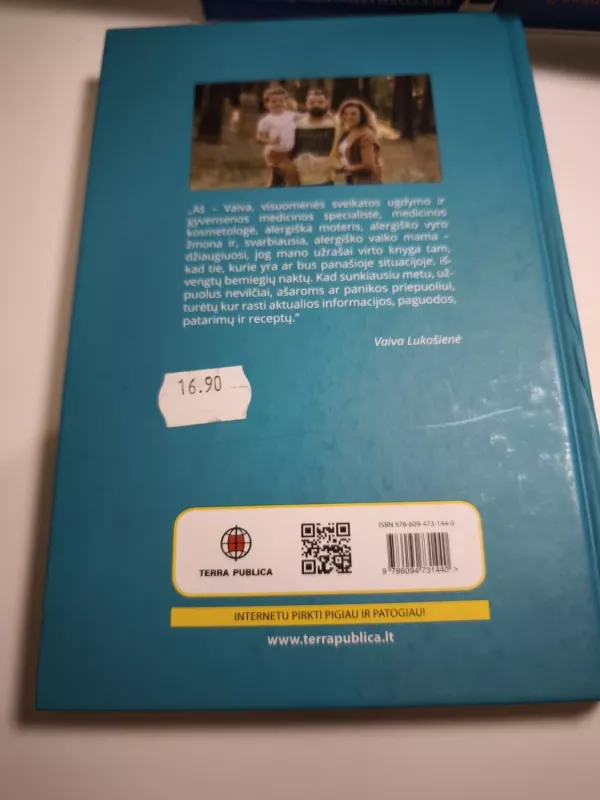 Ačiū, ne - aš alergiškas! - Vaiva Lukošienė, knyga 3