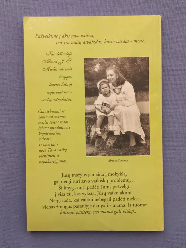 Vaikeli, būk geras!... - Mieliauskienė Alma, knyga 6