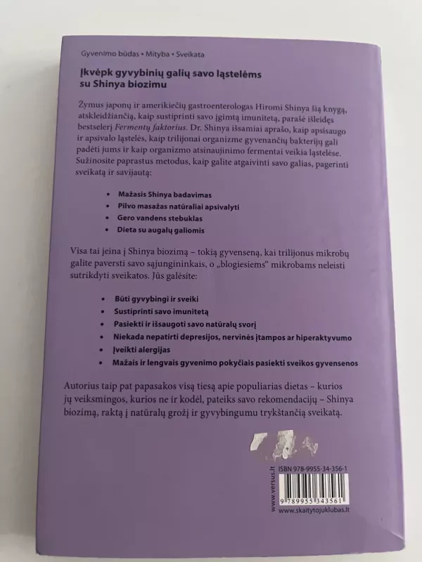 Mikrobų faktorius - Shinya Hiromi, knyga 3