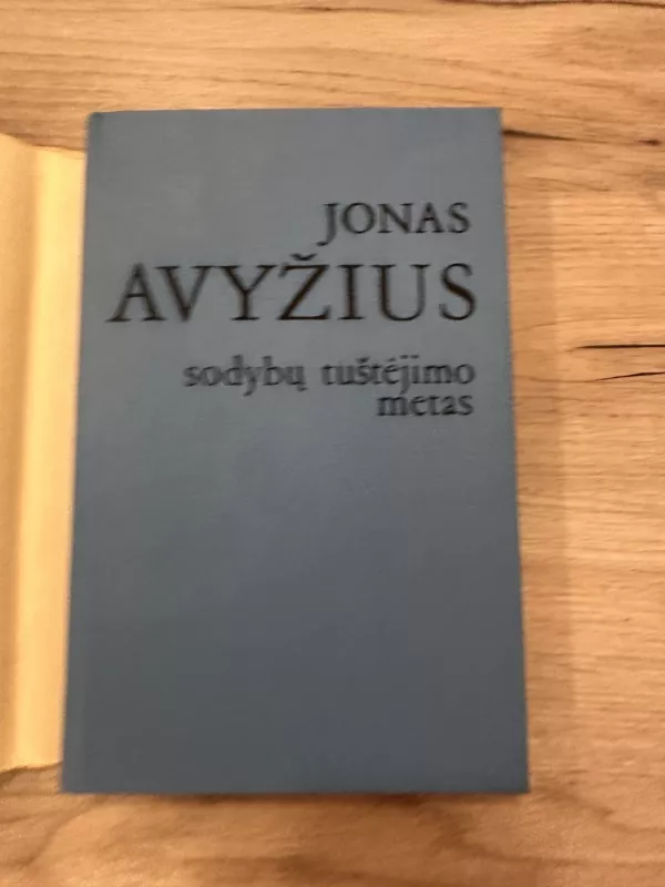 Sodybų tuštėjimo metas (4 knyga) - Jonas Avyžius, knyga 3