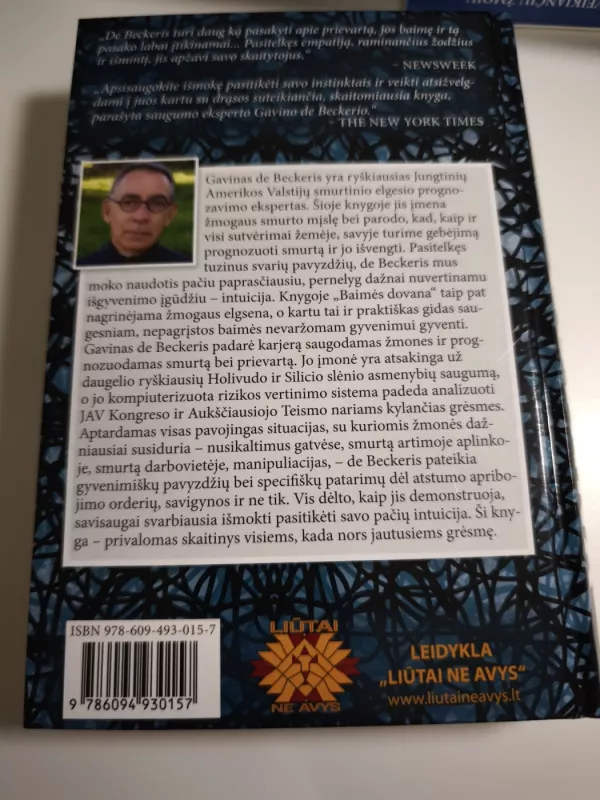 Baimės dovana - Gavin de Becker, knyga 3