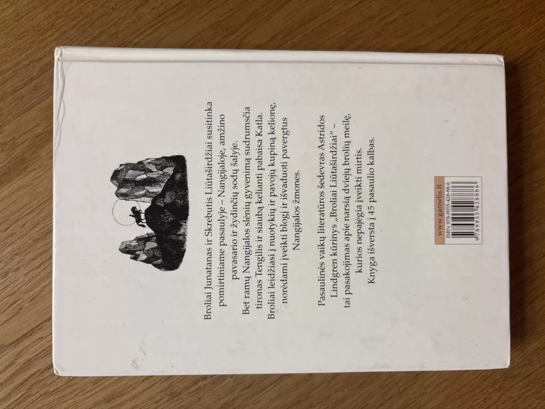 Broliai Liūtaširdžiai - Astrid Lindgren, knyga 4