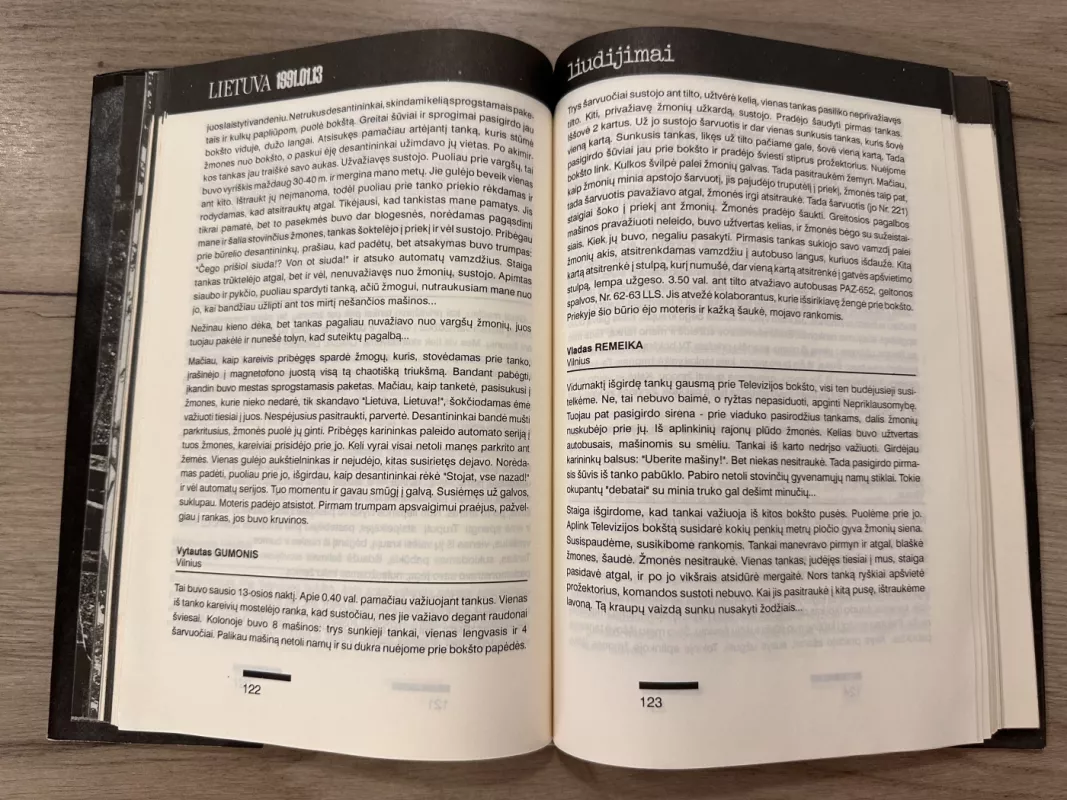 LIETUVA dokumentai liudijimai atgarsiai 1991.01.13 - Spaudos Departamentas, knyga 5