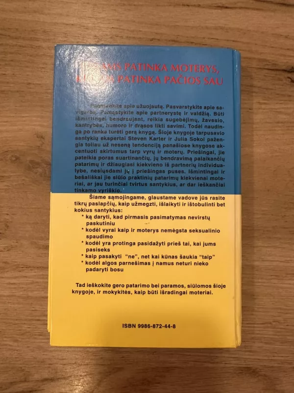 Vyrams patinka moterys, kurios patinka pačios sau - Steven Karter, knyga 5