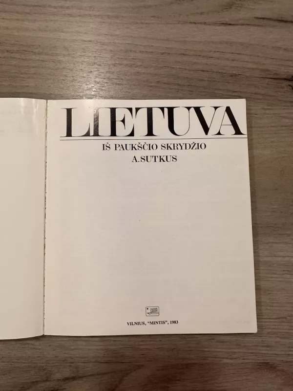 Lietuva iš paukščio skrydžio - Antanas Sutkus, knyga 3