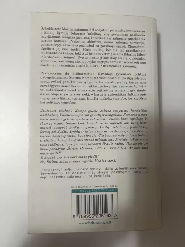 Teherano kalinė - Marina Nemat, knyga 3