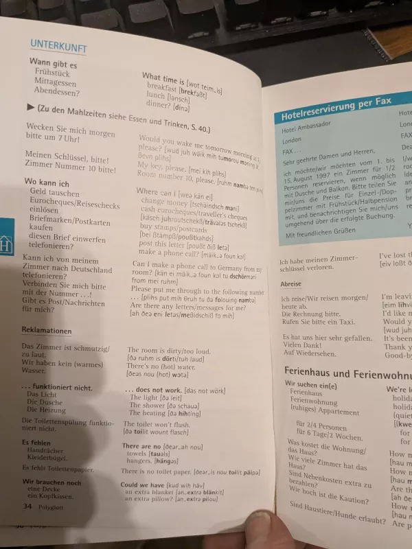 PolyglotT - Sprachfuhrer English - Caroline Lake, knyga 3