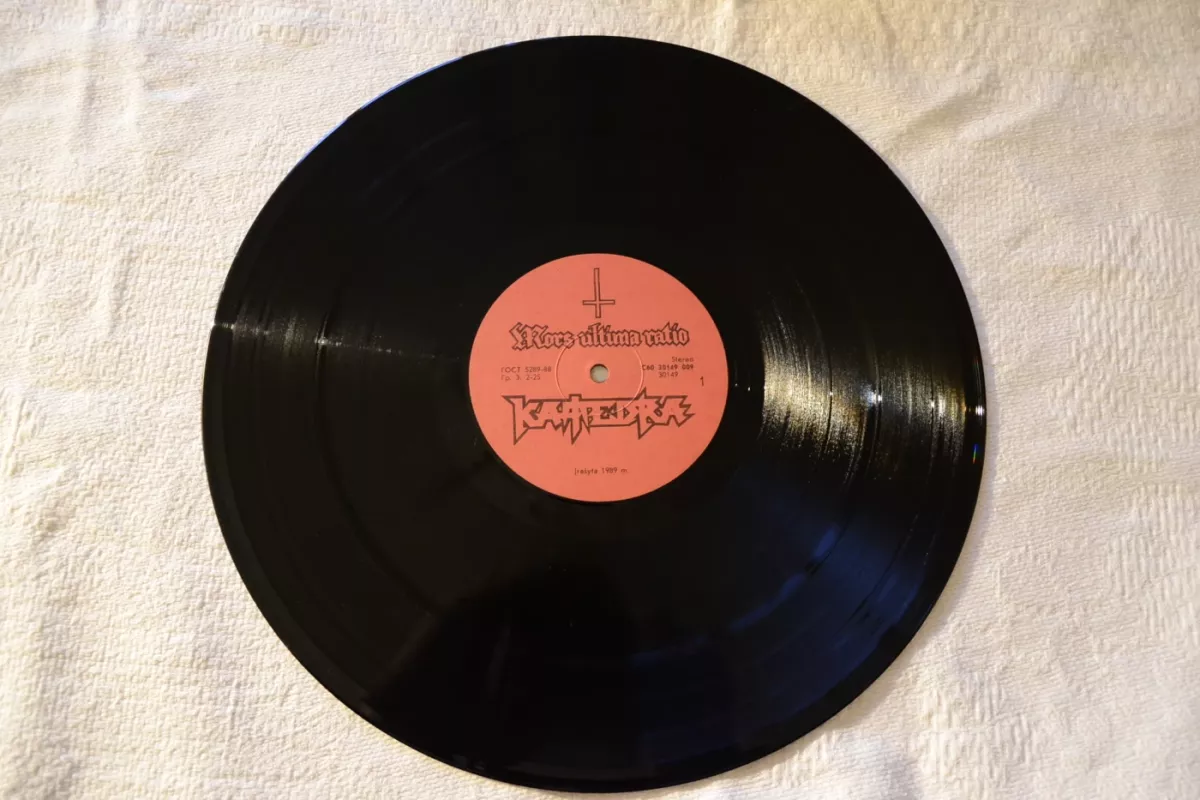 mors ultima ratio - Katedra, plokštelė 5