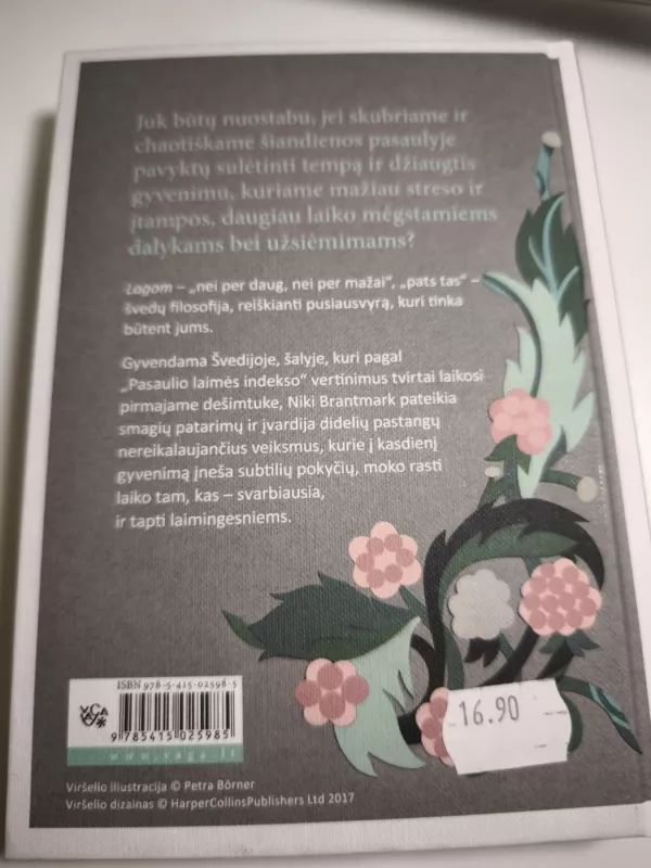 LAGOM Švedų harmoningo ir laimingo gyvenimo menas - Niki Brantmark, knyga 3