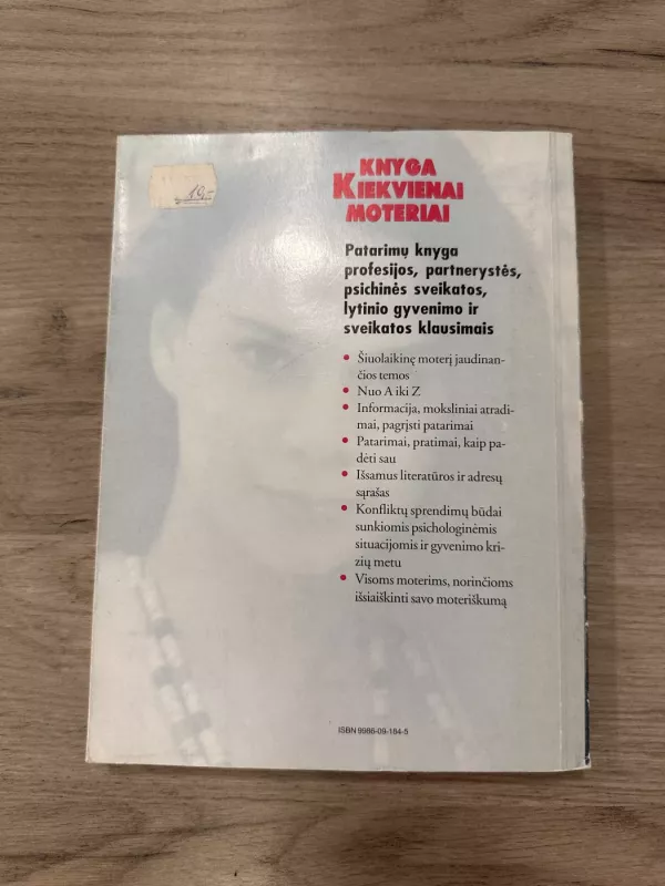 Knyga kiekvienai moteriai - Sabine Hofmann, knyga 6