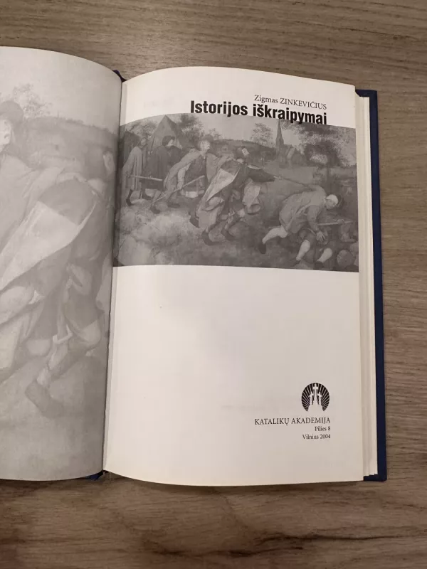 Istorijos iškraipymai - Zigmas Zinkevičius, knyga 3