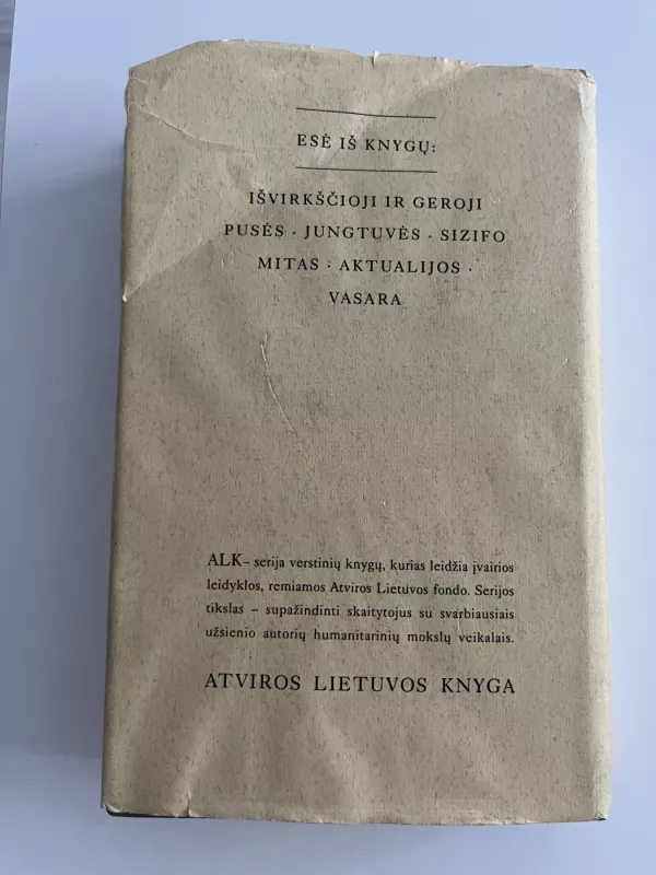 Rinktiniai esė - Albert Camus, knyga 3