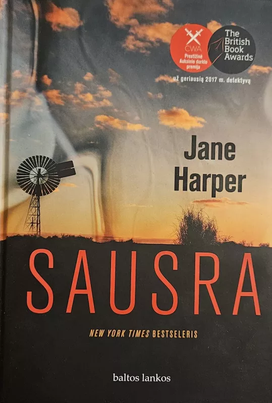 Sausra - Jane Harper, knyga 2