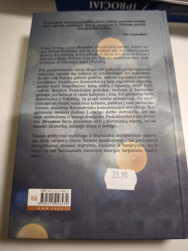 Devynios - Gwen Strauss, knyga 3