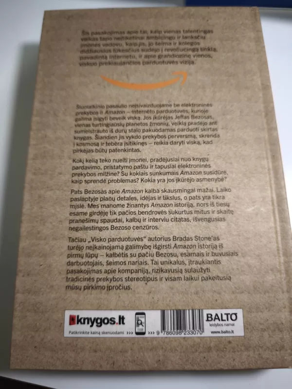 Visko parduotuvė - Brad Stone, knyga 3