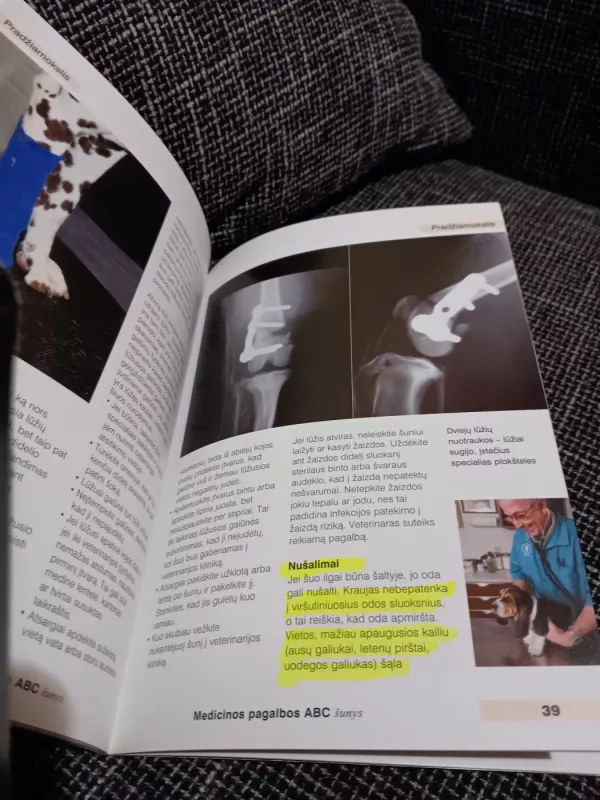 Medicinos pagalbos ABC: šunys - Rob Doolaard, knyga 3