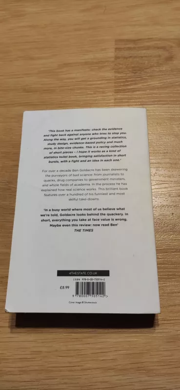 I Think You'll Find It's a Bit More Complicated Than That - Ben Goldacre, knyga 3