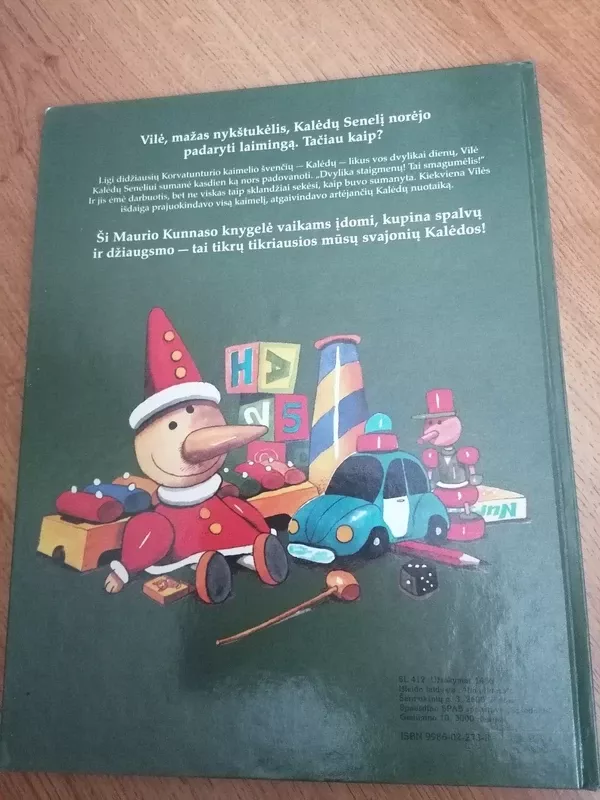 12 dovanų Kalėdų Seneliui - Mauri Kunnas, knyga 4