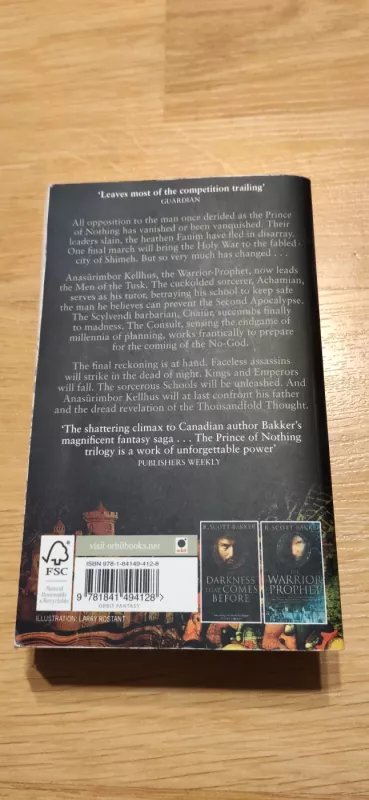 The Thousandfold Thought - R. Skot Beker (R. Scott Bakker), knyga 3