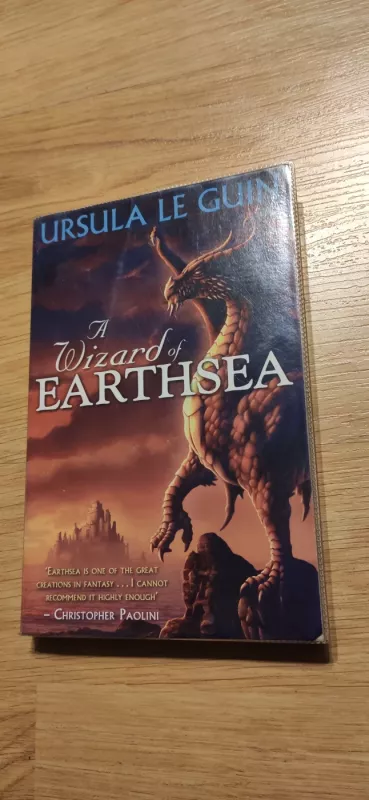 A Wizard of Earthsea - Ursula K. Le Guin, knyga 2
