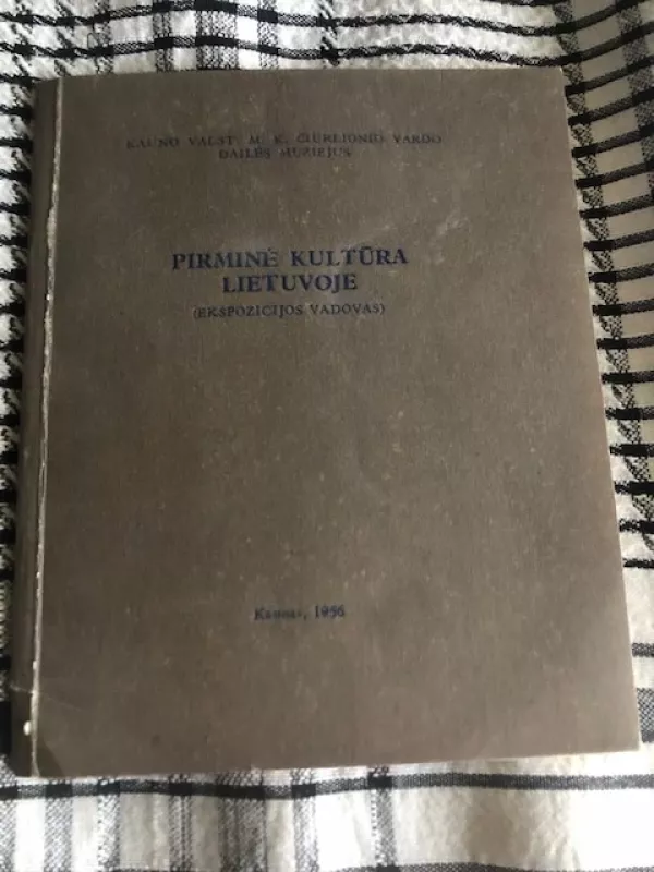 Pirminė kultūra Lietuvoje - R. Jablonskytė - Rimantienė, knyga 2