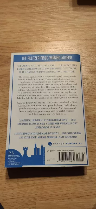 The Yiddish Policemen's Union - Michael Chabon, knyga 3
