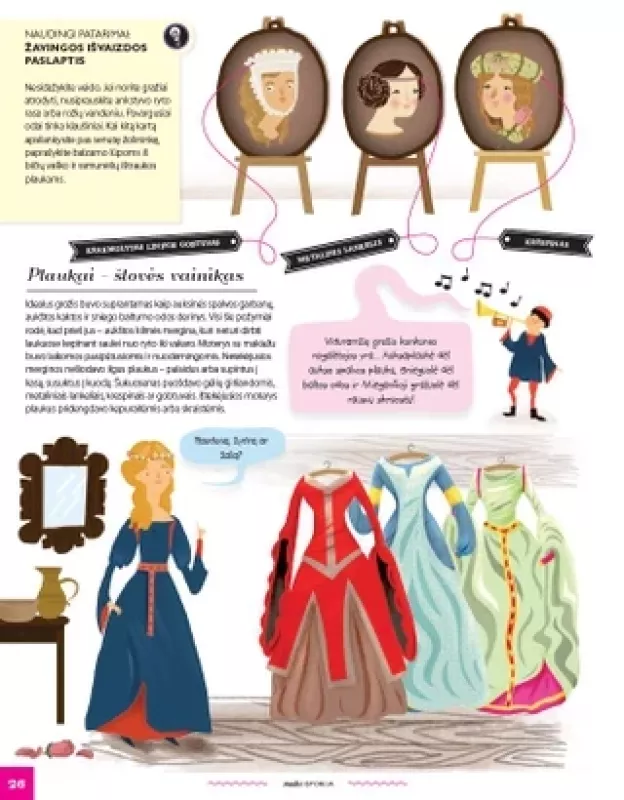 Mados istorija vaikams - Jana Sedlačkova, knyga 5