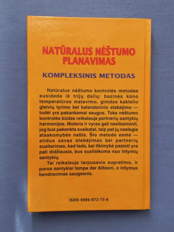 Natūralus nėštumo planavimas - Margaret Nofziger, knyga 3