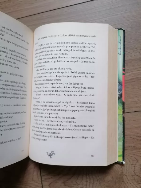 Laura ir Sidabrinės Sfinksės mįslė - Peter Freund, knyga 6