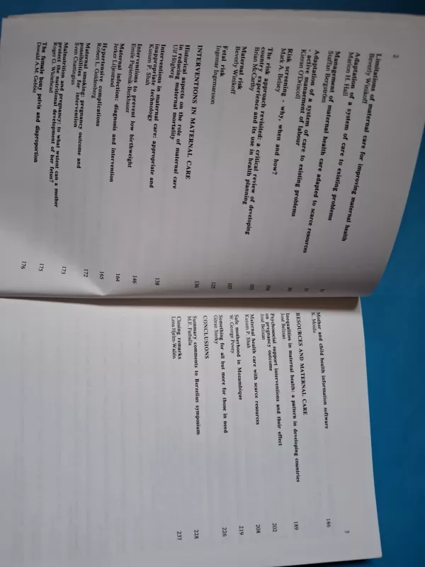 Maternal health care in an international perspective - Autorių kolektyvas (įvairūs), knyga 4