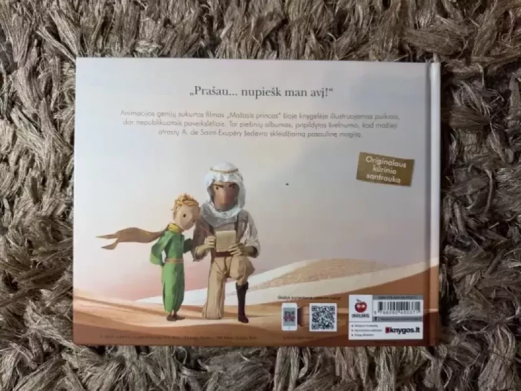 MAŽASIS PRINCAS, pasakaitė vaikams - Vanessa RubioBarreau, knyga 3