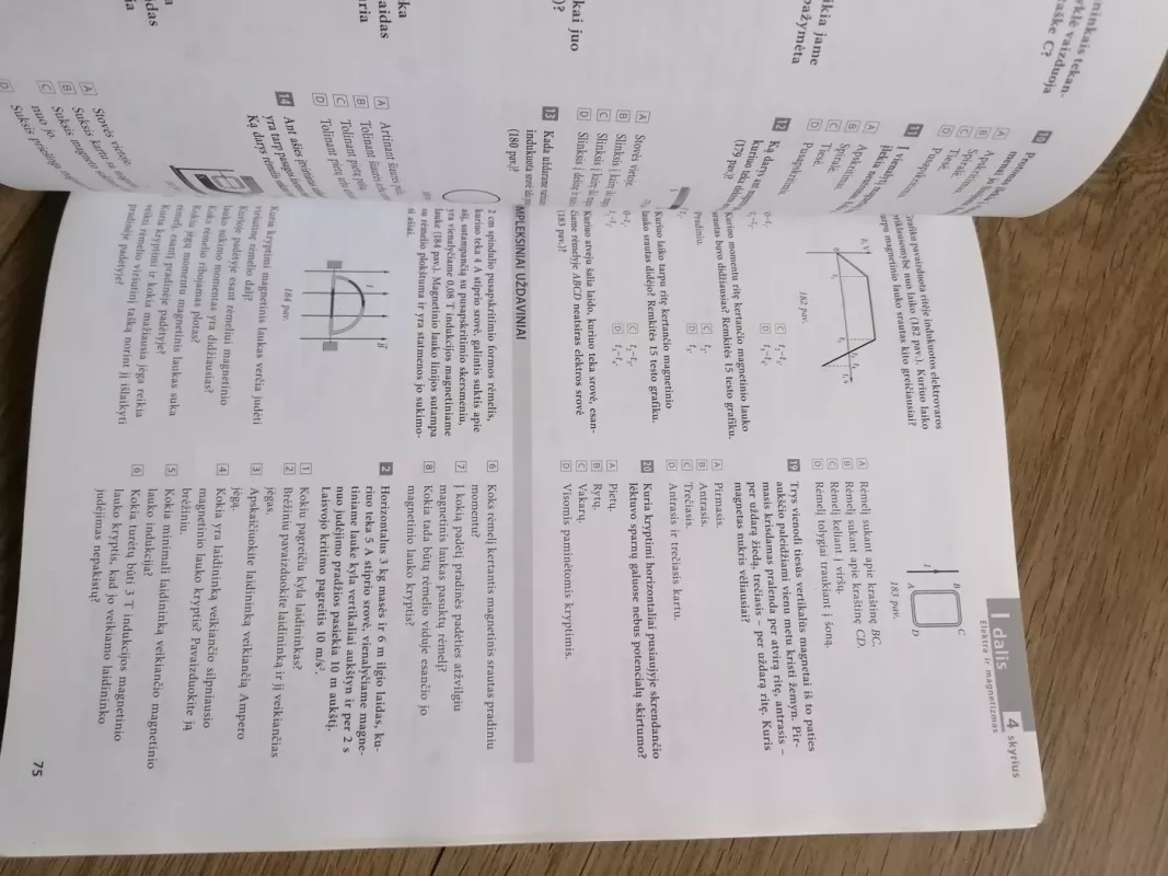 Prieš egzaminą Fizika - Albinas Ivanauskas, Stasys Jurėnas, knyga 6