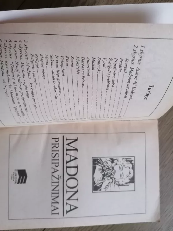 Madona-prisipažinimai - Petras Venclovas, knyga 4