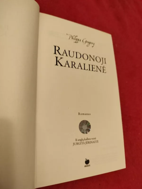 Raudonoji karalienė - Philippa Gregory, knyga 3