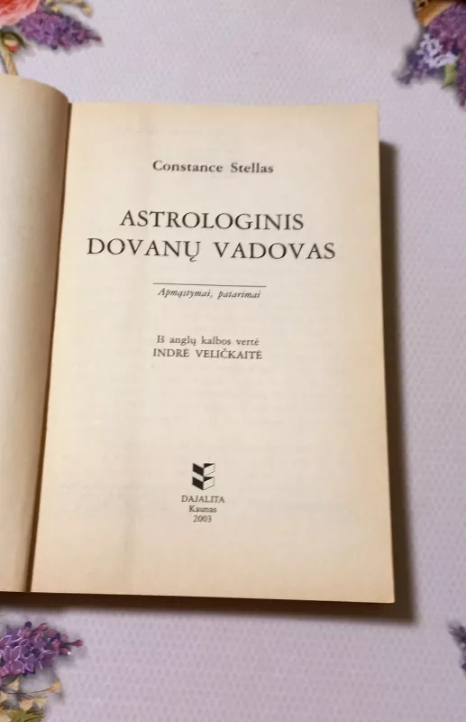 Astrologinis dovanų vadovas - Constance Stellas, knyga 3