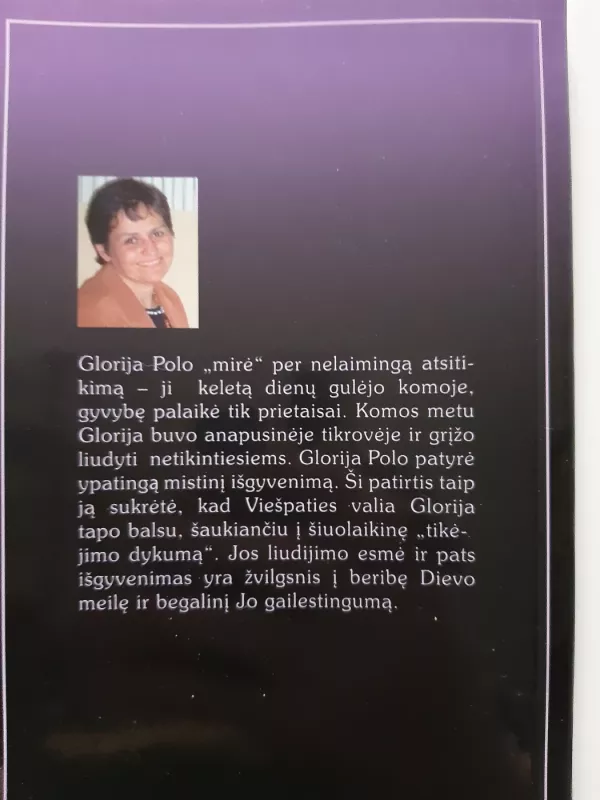 Aš stovėjau prie dangaus ir pragaro vartų - Glorija Polo, knyga 3